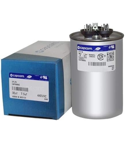 カミ 4TTR7048A1000AA, 30/7.5 MFD, 440V Dual Run Capacitor: Amazon
